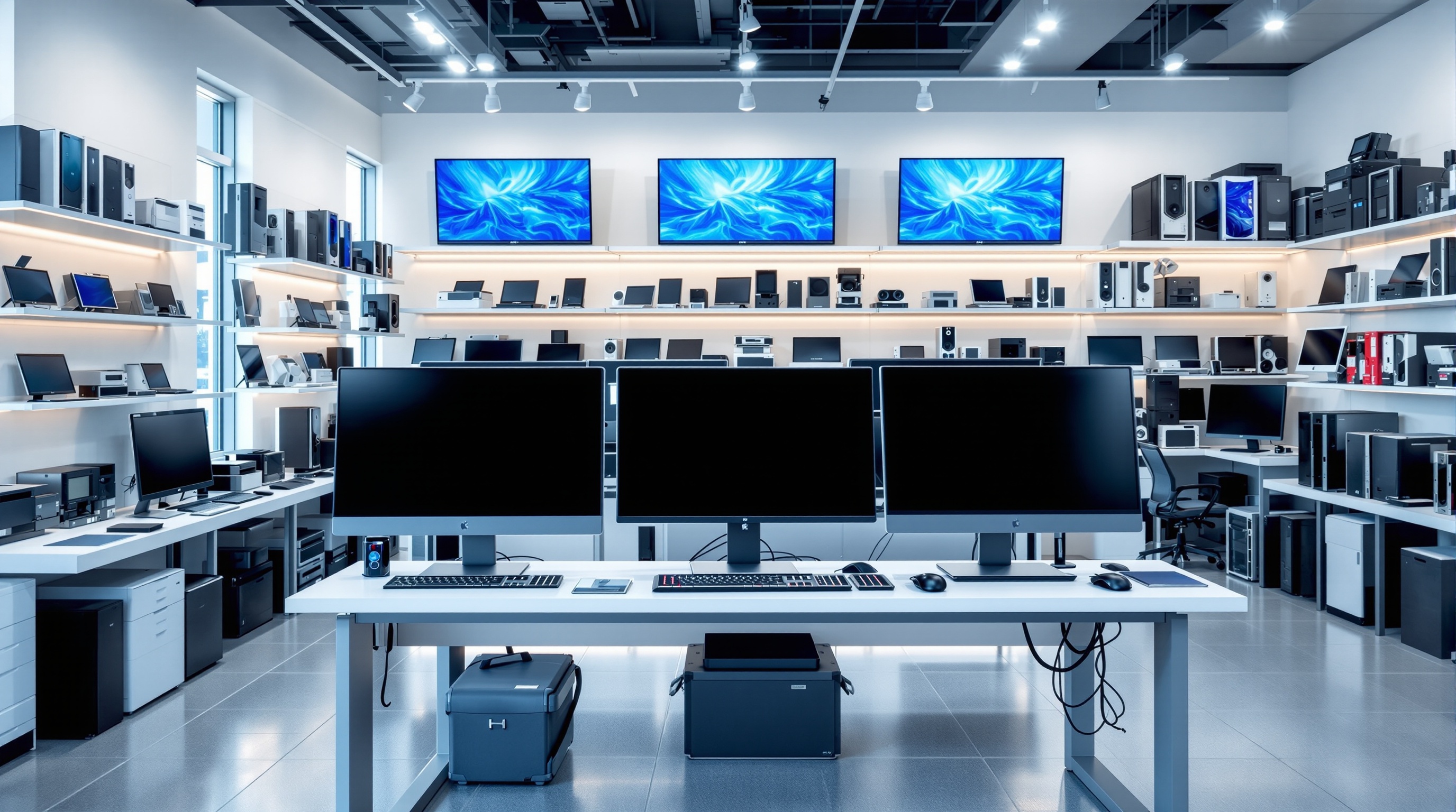IT Computers Monitors and Hardware